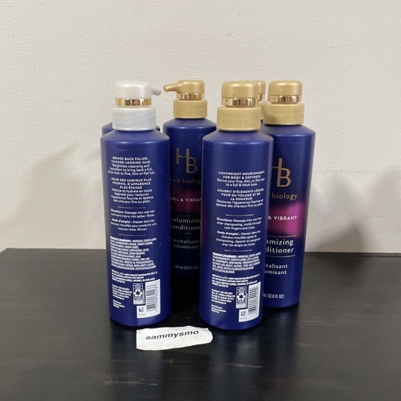 HB Hair Biology Full & Vibrant Volumizing Shampoo & Conditioner, 12.8 oz, x6 - Picture 2 of 3